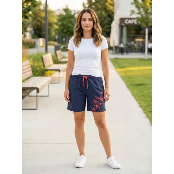  Дамски шорти ALTISPORT ELISSA ТЪМНО СИНЬО 