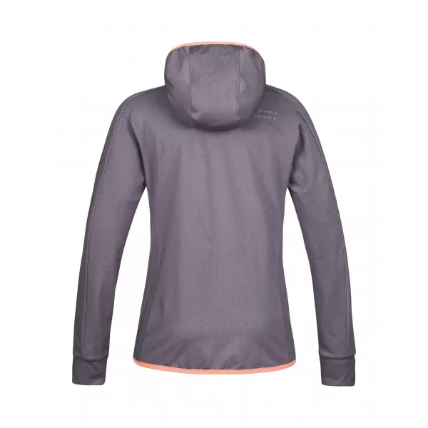  Дамска суитчър HANNAH NYMA HOODY СИВ ХРЕБЕТ МЕЛ 