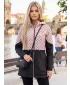 Палто KIXMI UNNI ЛЕК БЕЖОВО/ЧЕРНО