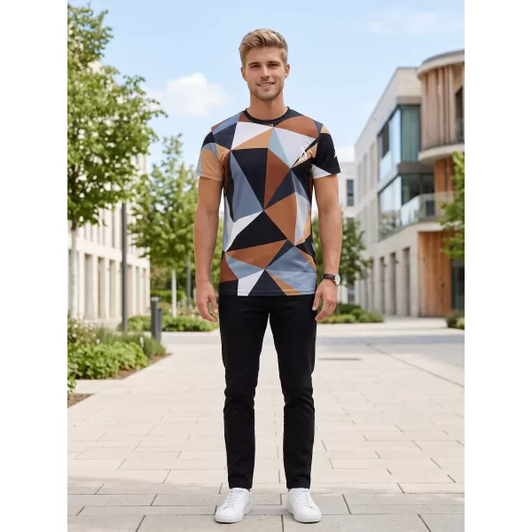  Мъжки функционални t -риза Premium Plus ALTISPORT VOJ/ALM007TR02 ЧЕРНО -BROWN 