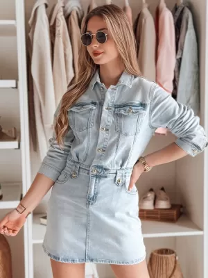 Рокля DSTREET JENSAGA EY2592 СИНЬО