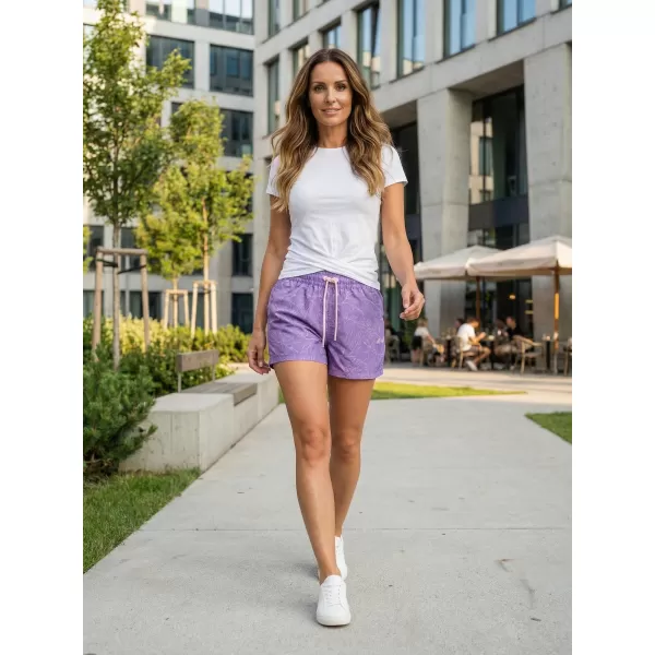  Дамски шорти ALTISPORT ELISAN ВИОЛЕТОВО 