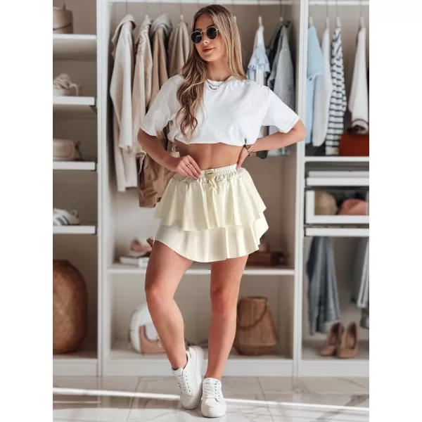  Дамска пола DSTREET FALBELA CY0493 БЯЛ 