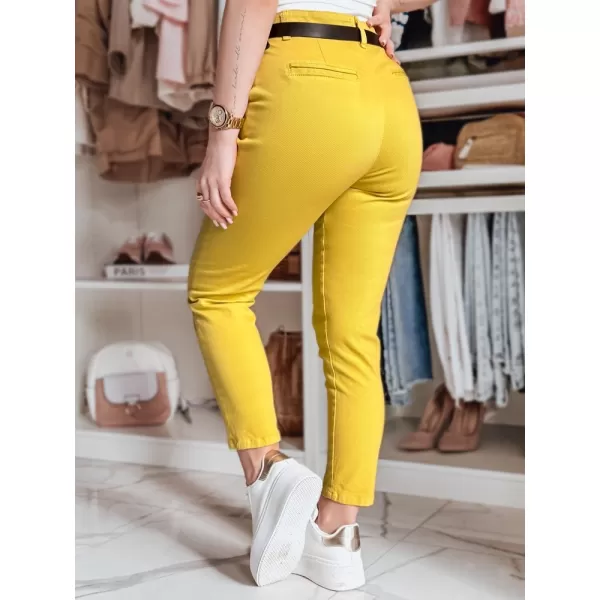  Дамски панталони DSTREET TAIRONIK UY2539 АМБЪР 