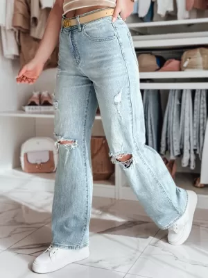 Дамски панталони DSTREET STYLLEG UY2491 СИНЬО