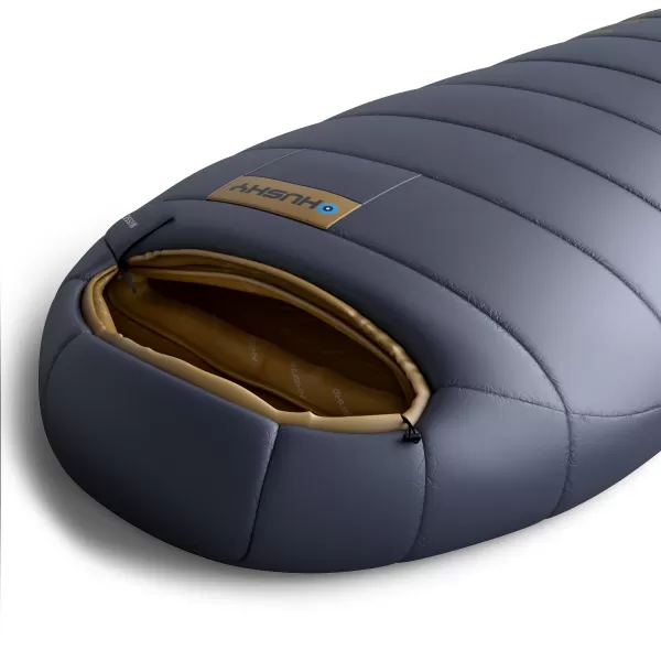 Спален чувал HUSKY MUSSET SHORT -3°C ТЪМНО СИНЬО 