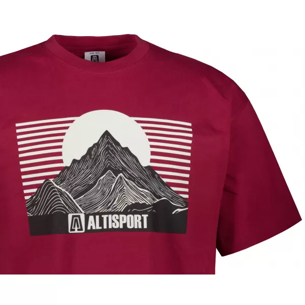  Мъжка тениска ALTISPORT ALM188812 ГРАНАТ 