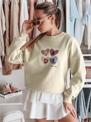 Дамска суитчър DSTREET MADELIN BY1460 СВЕТЛО ЗЕЛЕНО