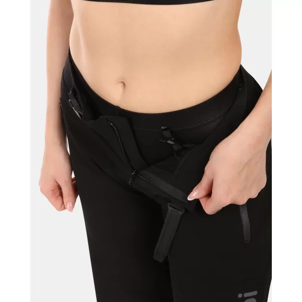  Дамски шорти за велосипеди KILPI HIXON-W YL0417KI ЧЕРНО 