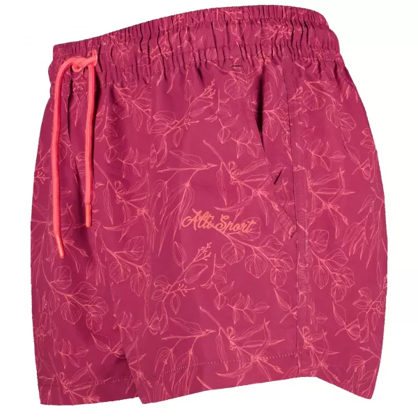  Дамски шорти ALTISPORT ELISAN БОРДО 