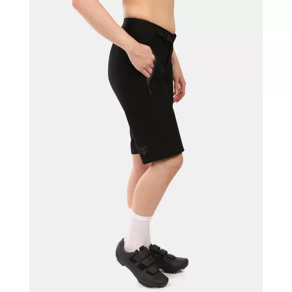  Дамски шорти за велосипеди KILPI HIXON-W YL0417KI ЧЕРНО 