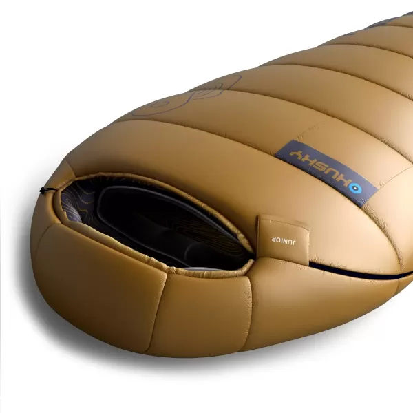  Бебешки спален чувал HUSKY JUNIOR -10°C ГОРЧИЦА 