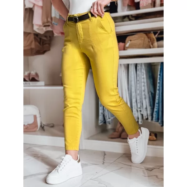  Дамски панталони DSTREET TAIRONIK UY2539 АМБЪР 