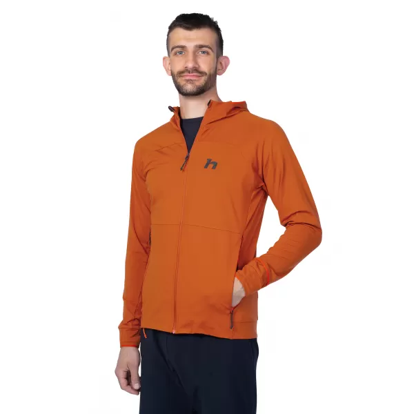  Мъжки суичър HANNAH ETHAN HOODY ГРЪНЧАРИ ГЛИНА МЕЛ 