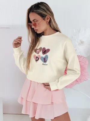 Дамска суитчър DSTREET MADELIN BY1461 БЕЖОВО
