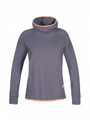 Дамска суитчър HANNAH NYMA HOODY СИВ ХРЕБЕТ МЕЛ