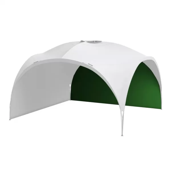  Екран на палатката HUSKY BROOF L WALL PLAIN ЗЕЛЕНО 