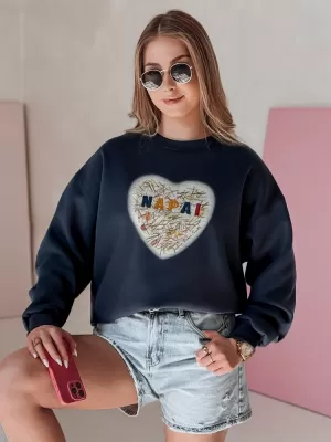 Дамска суитчър DSTREET SESRDUCHOVA BY1439 ТЪМНО СИНЬО