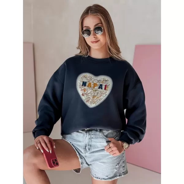  Дамска суитчър DSTREET SESRDUCHOVA BY1439 ТЪМНО СИНЬО 