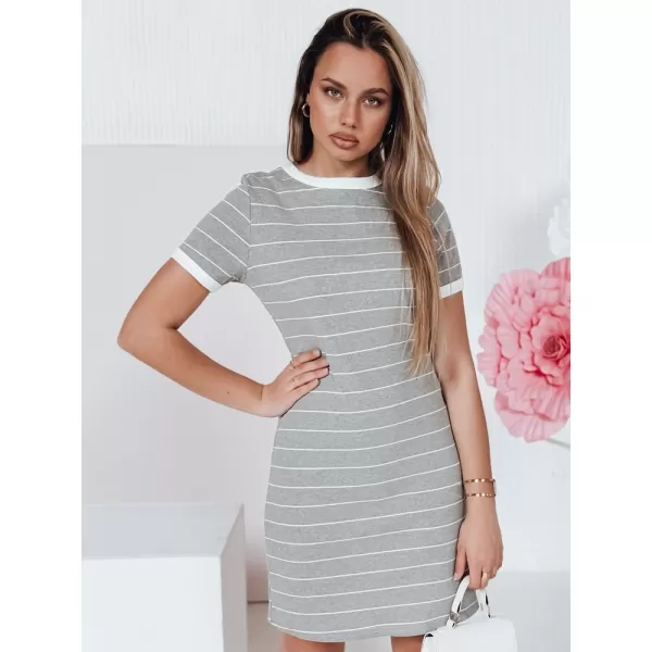  Рокля DSTREET FITLINES EY2580 БЯЛ 
