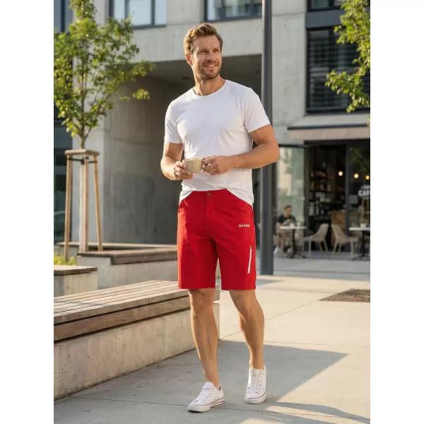  Мъжки шорти ALTISPORT EDWON ЧЕРВЕНО 