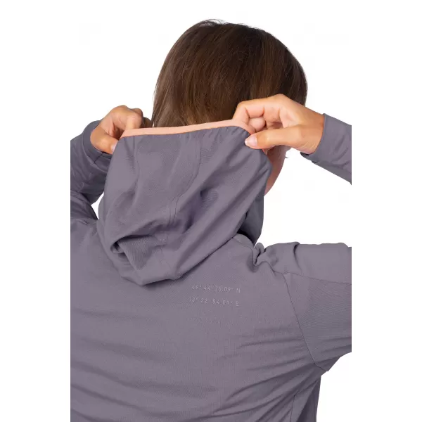  Дамска суитчър HANNAH NYMA HOODY СИВ ХРЕБЕТ МЕЛ 