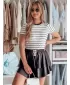 Дамска пола DSTREET FALBELA CY0494 ЧЕРНО