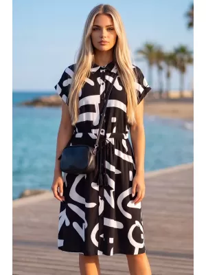 Рокля KIXMI URIANA ЧЕРНО