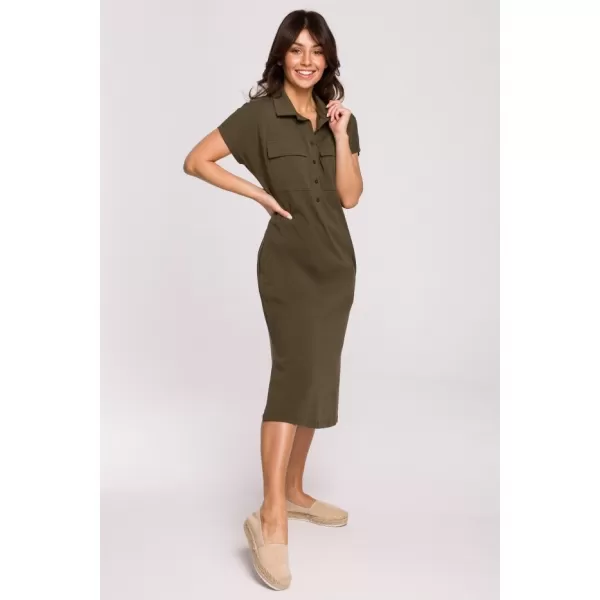  Рокля BEWEAR B222 КАКИ 