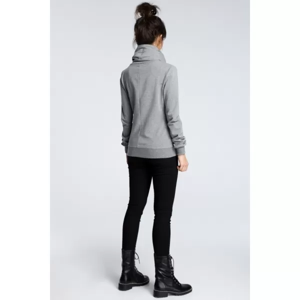  Дамски суичър BEWEAR B071 СИВО 