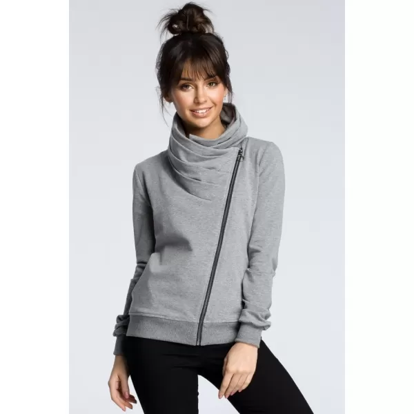  Дамски суичър BEWEAR B071 СИВО 