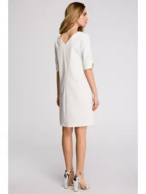 Рокля STYLOVE S113 ЕКРЮ