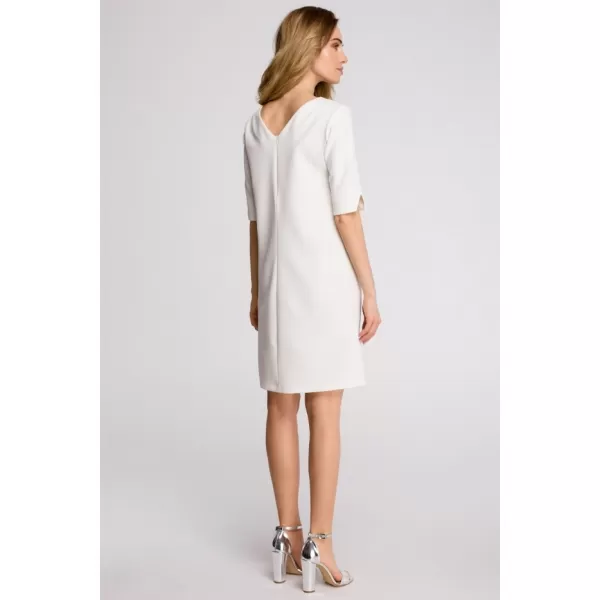  Рокля STYLOVE S113 ЕКРЮ 