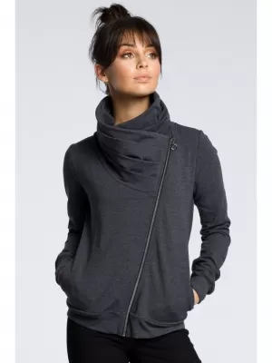 Дамски суичър BEWEAR B071 ГРАФИТ