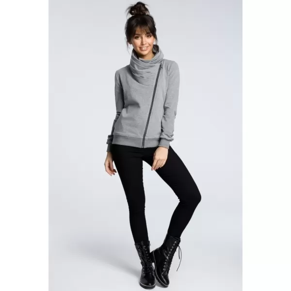  Дамски суичър BEWEAR B071 СИВО 