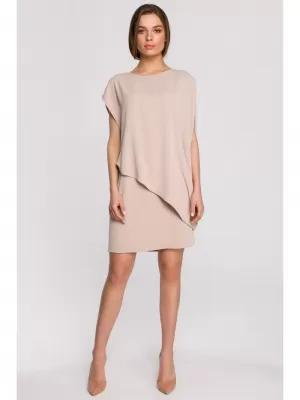 Рокля STYLOVE S262 БЕЖОВО
