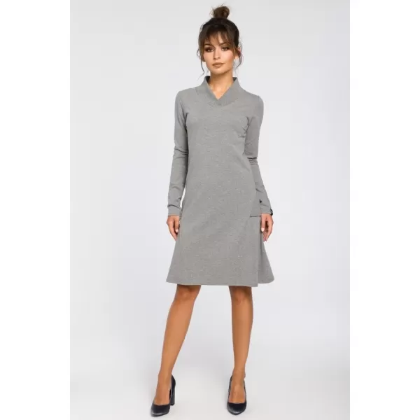  Рокля BEWEAR B044 СИВО 