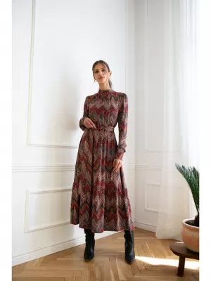 Рокля STYLOVE S291 КАФЯВО