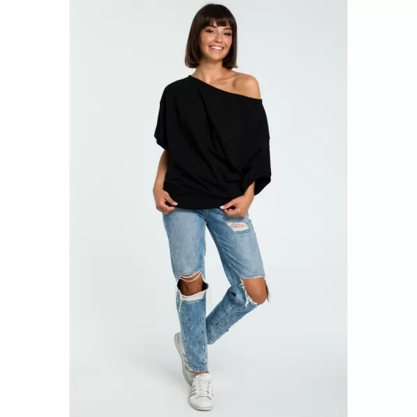 Дамска блуза BEWEAR B079 ЧЕРЕН 