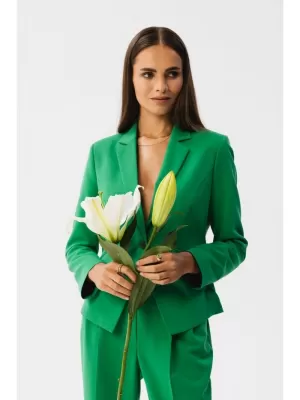 Дамско яке STYLOVE S353 ЗЕЛЕНО