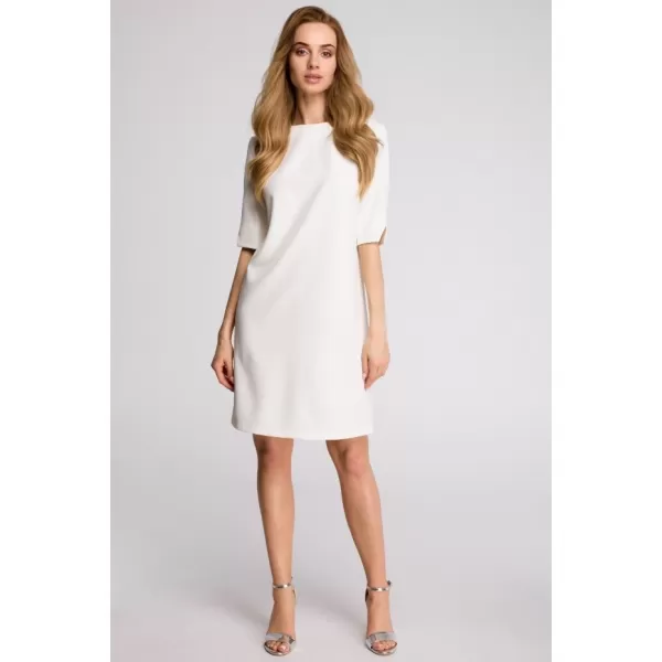  Рокля STYLOVE S113 ЕКРЮ 