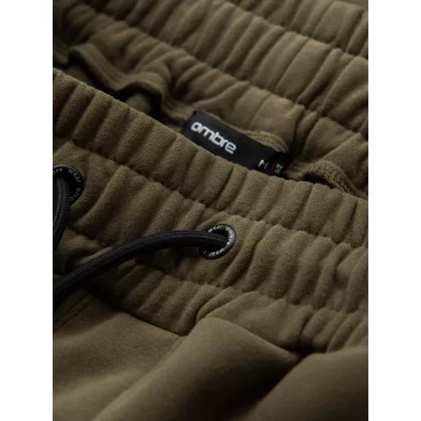  Къси панталони OMBRE OM-SRSK-0138 МАСЛИНА 
