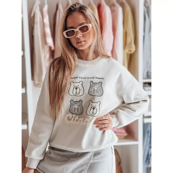  Дамска суитчър DSTREET MISOBEARS BY1436 СВЕТЛО СИВО 
