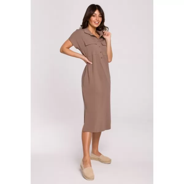  Рокля BEWEAR B222 КАКАО 