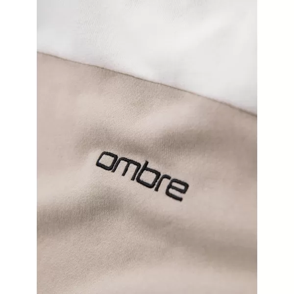  Мъжки суичър OMBRE OM-SSNZ-0225 БЯЛ 