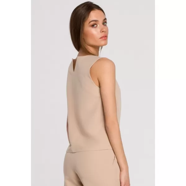  Дамска блуза STYLOVE S257 БЕЖОВО 