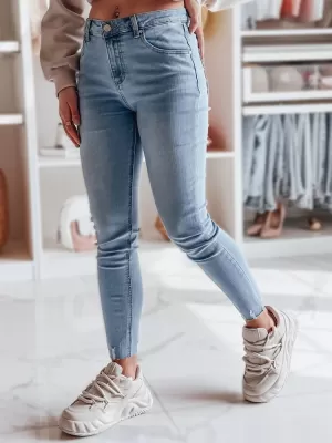 Дамски панталони DSTREET SKINNIZA UY2357 СИНЬО