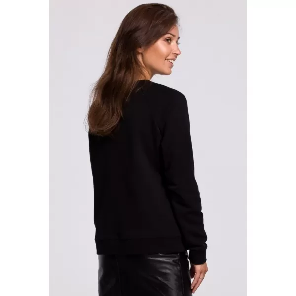  Дамски суичър BEWEAR B167 ЧЕРЕН 