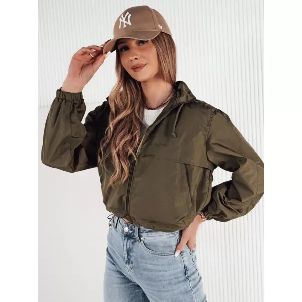  Дамско яке DSTREET TY4223 ЗЕЛЕНО 