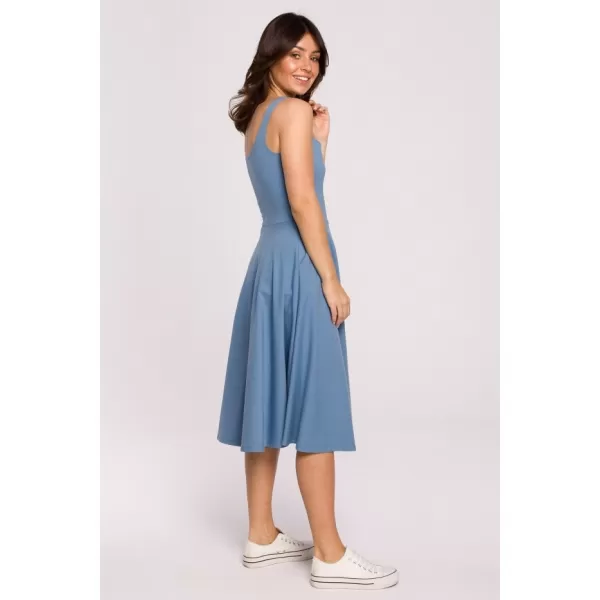  Рокля BEWEAR B218 СИНЬО 